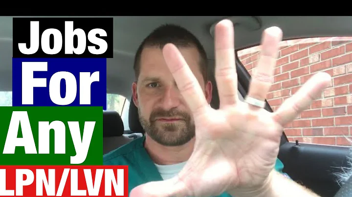 5 jobs any LPN/LVN can get right now.
