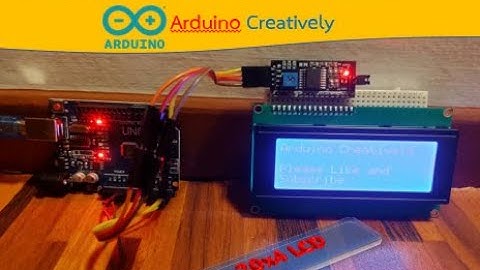 How to use 20x4 Lcd Screen || Tutorial