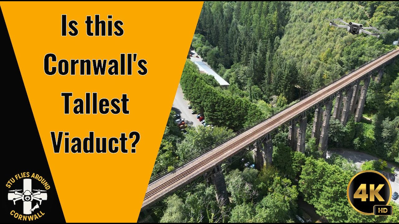 St Pinnock Viaduct | Cornwall’s Tallest Railway Bridge from Above