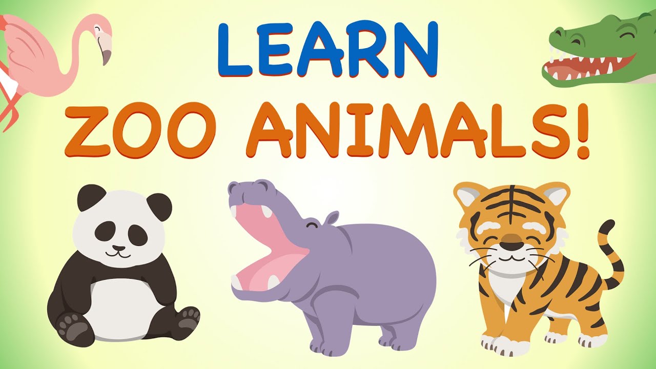 動物園学 - Zoo Animals 動物園学 - Zoo Animals Happy Cute Zoo Animals - Toys for