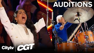 82 YearOld Soon Keun Kwon is a Drumming Sensation!  | Auditions | Canada's Got Talent 2024