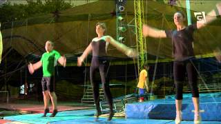 Gazeta Newspaper - The story of the first circus school in Brazil (March 27, 2014)