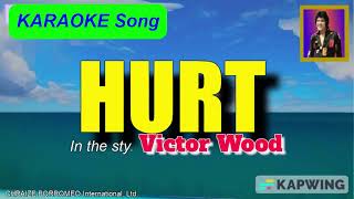 HURT - (Karaoke version in the style of Victor Wood)