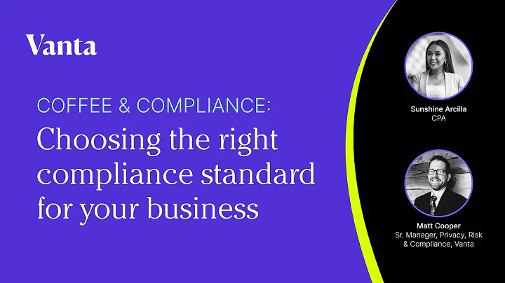 Coffee & Compliance: Choosing the Right Compliance Standards