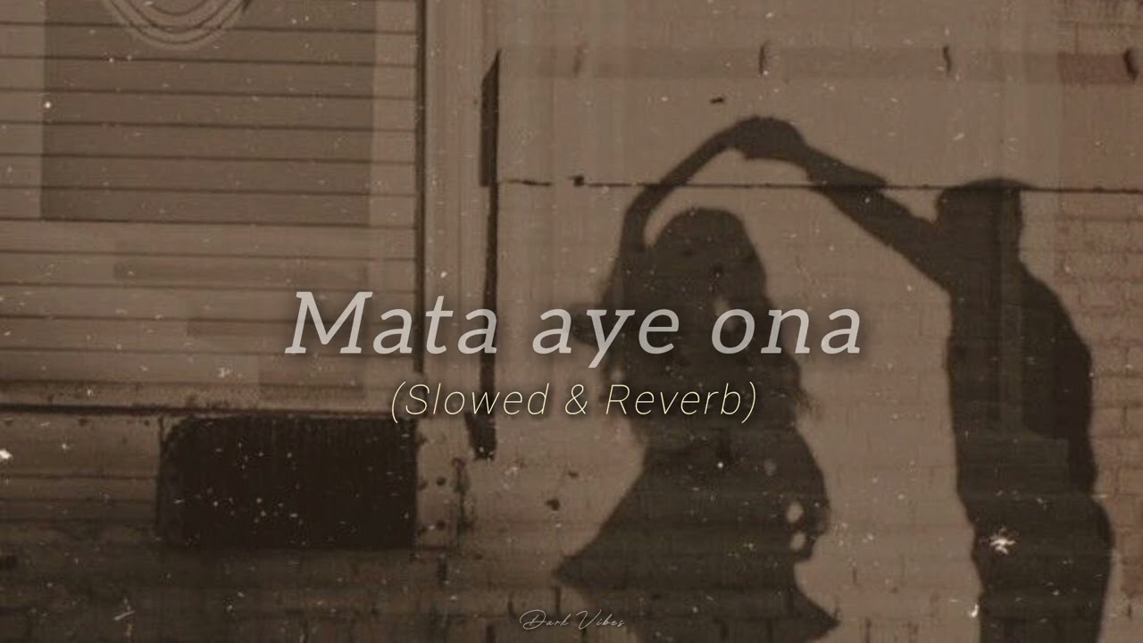 Mata aye ona (මට ආයේ ඕනා) | Slowed & Reverb | Raveen tharuka 