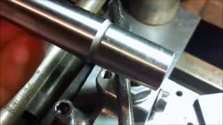 Making a drill chuck arbour Between centres PART  1