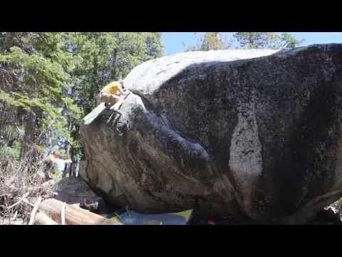 Beta Video for climb Dave's Roof v5, Lake Tahoe
