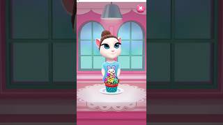 Bake With Me! Sweet Treats in My Talking Angela 2 #blueberrymuffin #cupcakeday #subscribe #bakesquad