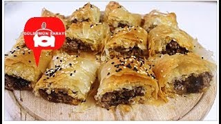 Efsane Çıtır Sarıyer Böreği - kiymali börek  -  Gülsümün sarayi