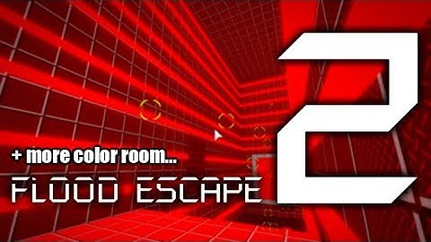 Roblox Flood Escape 2 (Test Map) - Multicolored Dimensions [WIP] (Fun Crazy)(Multiplayer)