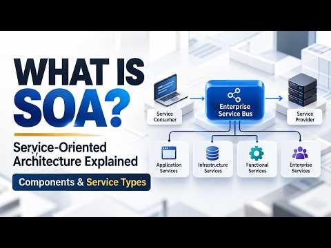 What Is SOA? Service-Oriented Architecture Explained | Components & Service Types