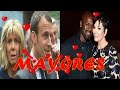 PAREJAS FAMOSAS EN DONDE LA MUJER ES MAYOR  ''EMMANUEL MACRON''