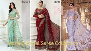 Maria B Bridal Saree Collection Supreme Quality