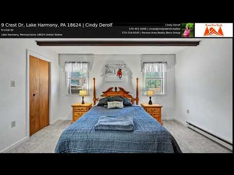 9 Crest Dr, Lake Harmony, PA home video tour