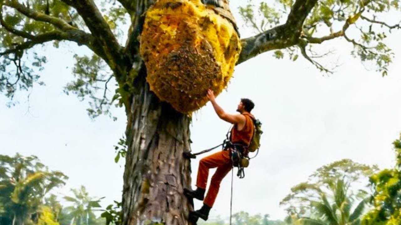 黑尾虎头蜂杀疯了！一夜之间攻陷蜂巢，现场画面如同战场！