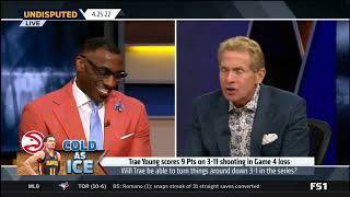 UNDISPUTED | Shannon and Skip reaction to Hawk & Trae Young on brink of being swept by the Heat