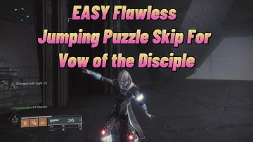 EASY Flawless Jumping Puzzle Skip For Vow of the Disciple