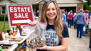 I Filled My Bag With Vintage Jewelry At This Estate Sale