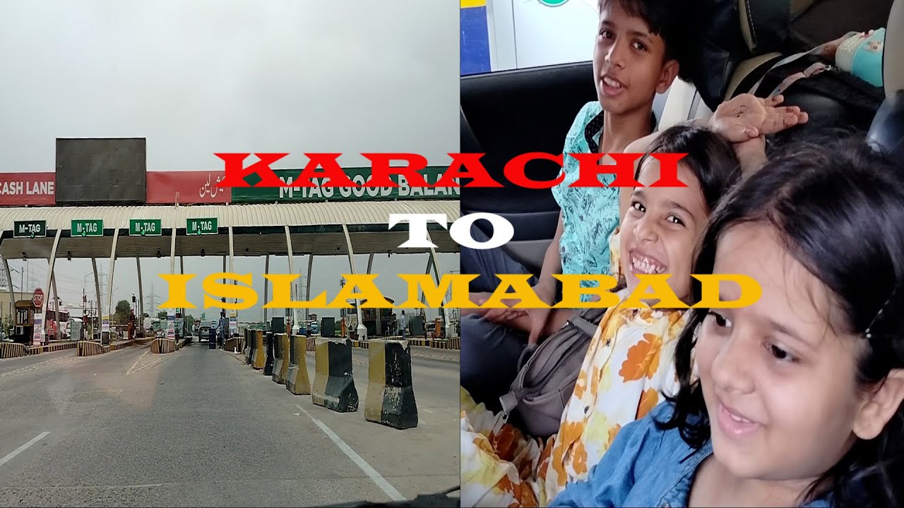 Karachi to Islamabad  By Road #travel  #trending #adventure #motorway
