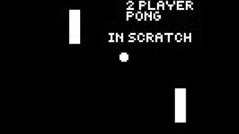 How to make a 2 Player pong game in Scratch Ep 1 (Turn on Captions)