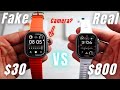 Real Apple Ultra 🔥 VS Fake Apple smart watch ⌚ Unboxing in Live 🤫