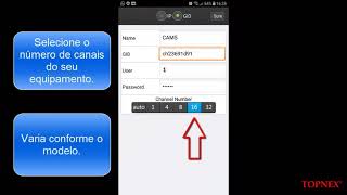 Instalar e configurar o N-Eye no celular #naoetaodificil Topnex screenshot 1