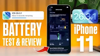 Ios 26.3.1 New Update On Iphone 11 - Battery Drain Test Iphone 11 Ios 26.3.1