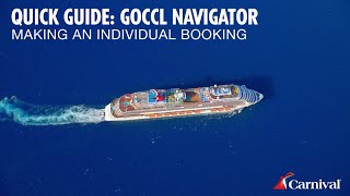 Quick Guide: Making An Individual (FIT) Booking in GoCCL Navigator