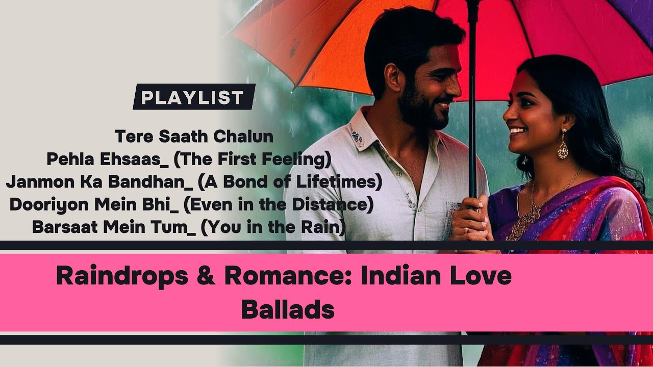 Raindrops & Romance: Indian Love Ballads - Latest Bollywood Songs 2025 - Hindi Songs