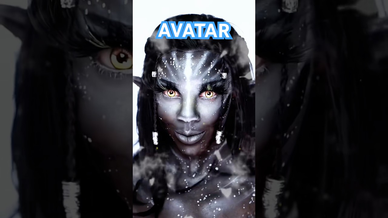 CUTE ✅ or FAIL? ❌ TikTok Filter Picks M AVATAR Makeup Color! 😱🖤