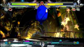 TTT Resurrection Omega: BBCS2 - GRAND FINALS PT.1 - Zeero vs Kousaka