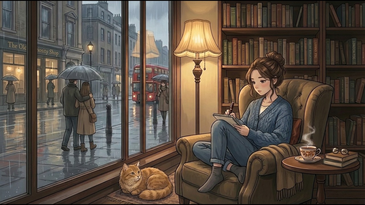 Lofi Jazz Piano ☕ | Reading Music, Study Focus, Calm Instrumental Chill Mix