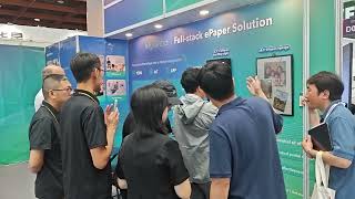 ePaper Live Demo at Computex 2026 – 40+ Refresh Effects & Arbitrary-Shape Partial Refresh