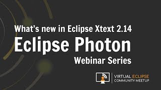 vECM | What’s new in Eclipse Xtext 2.14 - Eclipse Photon Series