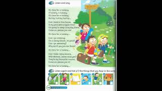 Super Minds 2   Unit 9 Song Holiday Plans