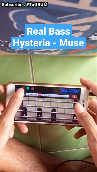 Real Bass Muse Hysteria #shorts