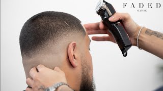 PERFECT SKIN FADE  USING NO HALF GUARDS  FADED CULTURE