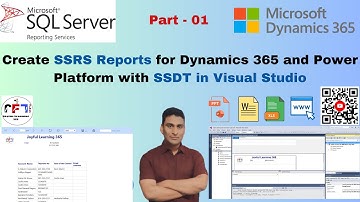 Create SSRS Reports for Dynamics 365 and Power Platform with SSDT in Visual Studio. [Part -01] #ssrs