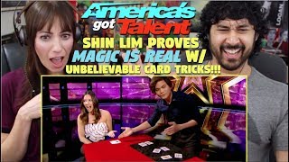 Shin Lim Proves MAGIC Is Real With Unbelievable Card Tricks - AMERICA’S GOT TALENT - REACTION!!!