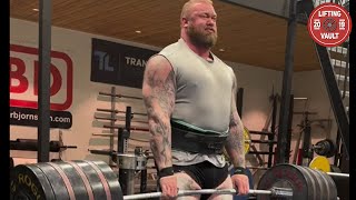 Thors Last Deadlift Before 501 kg RAW