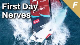 Youth overcomes experience: AC38 Preliminary Regatta, Day 1 summary