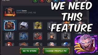 Profile Portrait Selector - We Need This Feature! - Marvel Contest Of Champions screenshot 5