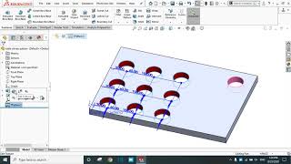 Solidworks Tutorial 12: Table Driven Pattern in the Solidworks