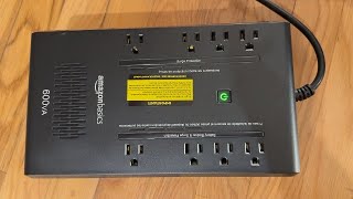 Amazon Basics UPS Battery Backup Review #ad #amazoninfluencer