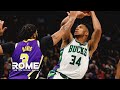 Giannis Turned UP The HEAT Against The Lakers | The Jim Rome Show