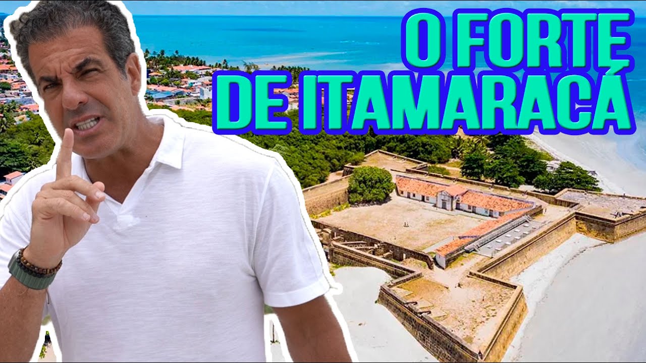 Na Ilha de Itamaracá, no Pernambuco, visitei um Forte histórico
