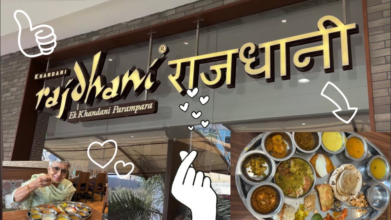 INDIAN THALI at RAJDHANI MUMBAI || Yummy Food 🍱🍴LOADED with GHEE 🧈🌶️🍽️🫚