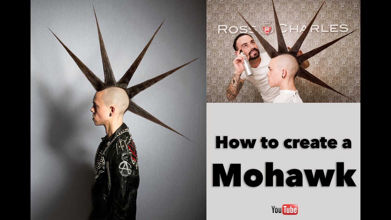 Download How to Create a Mohawk | Punk Hair Tutorial