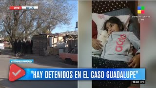 San Luis: "Hay detenidos en el caso Guadalupe"
