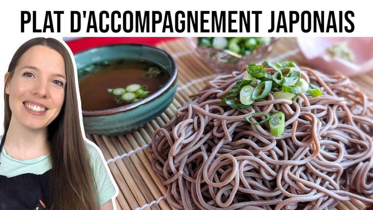 Zaru Soba - Nouilles Soba Froides avec Sauce Trempette HOP DANS LE WOK